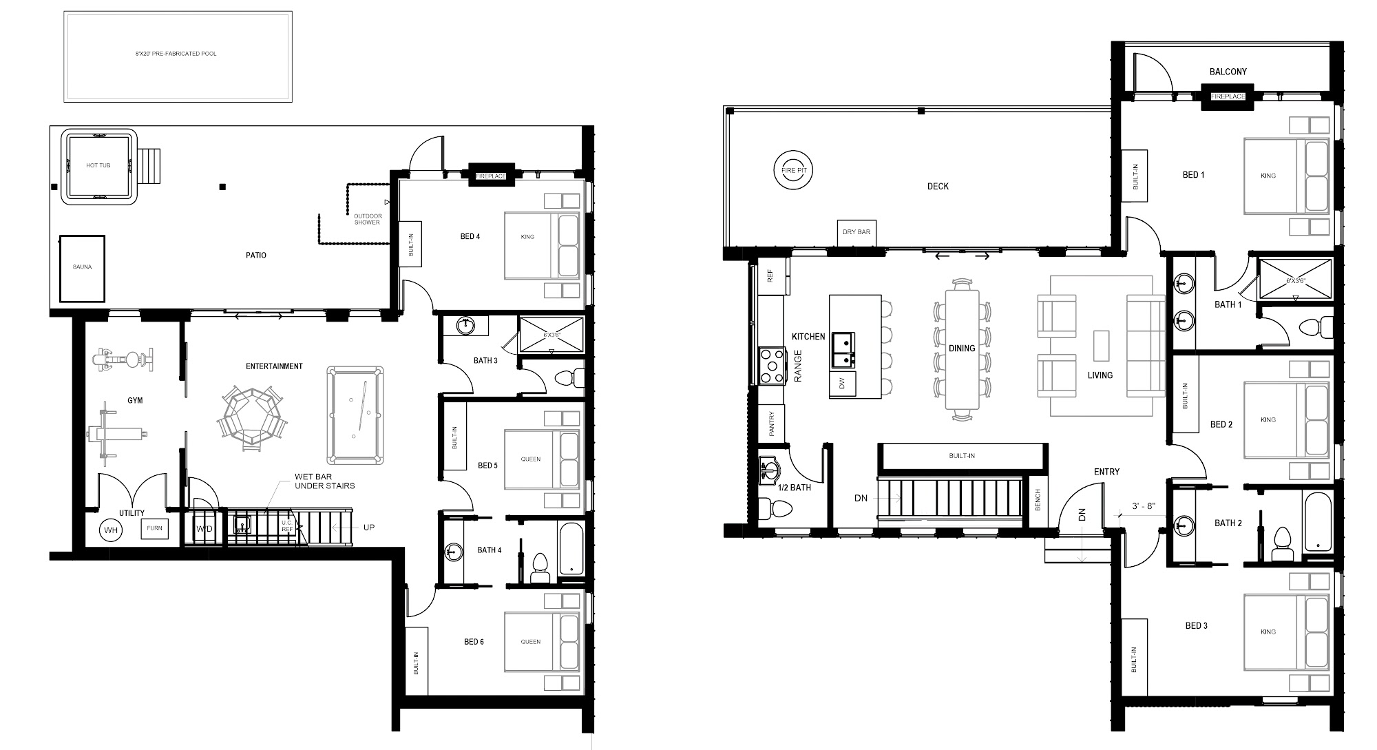 Talus floor plan