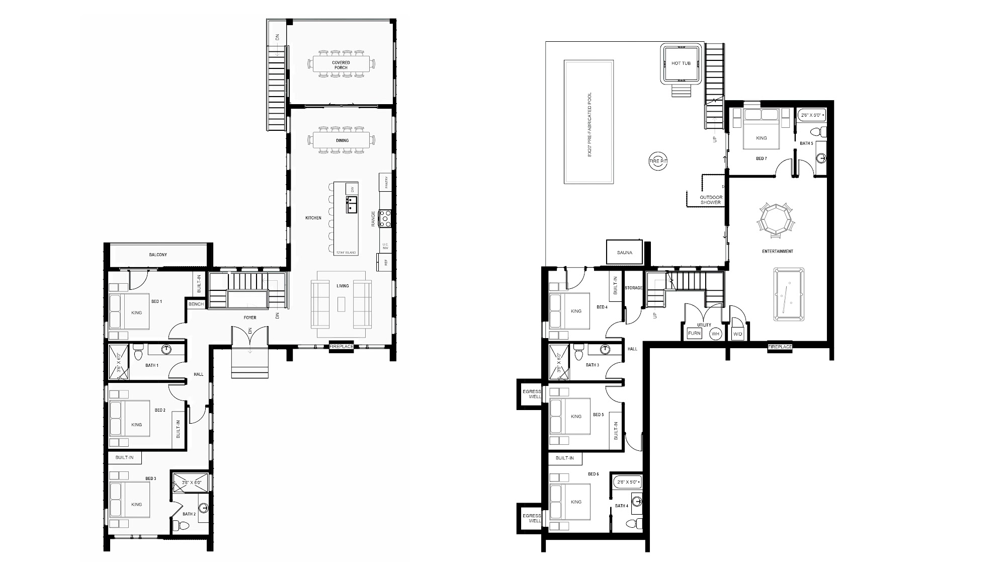 Tectonic floor plan